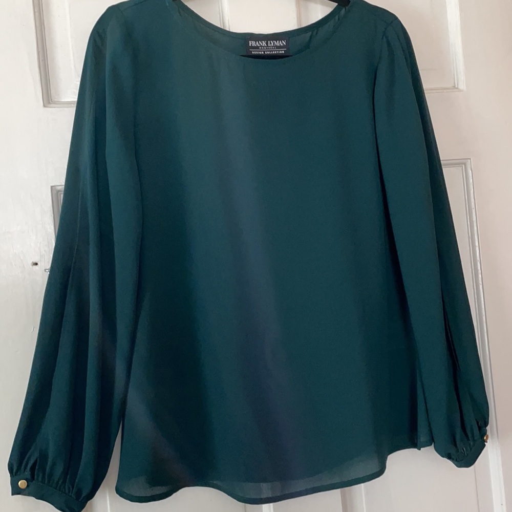 FRANK LYMAN RICH GREEN TOP - Picture 6 of 6